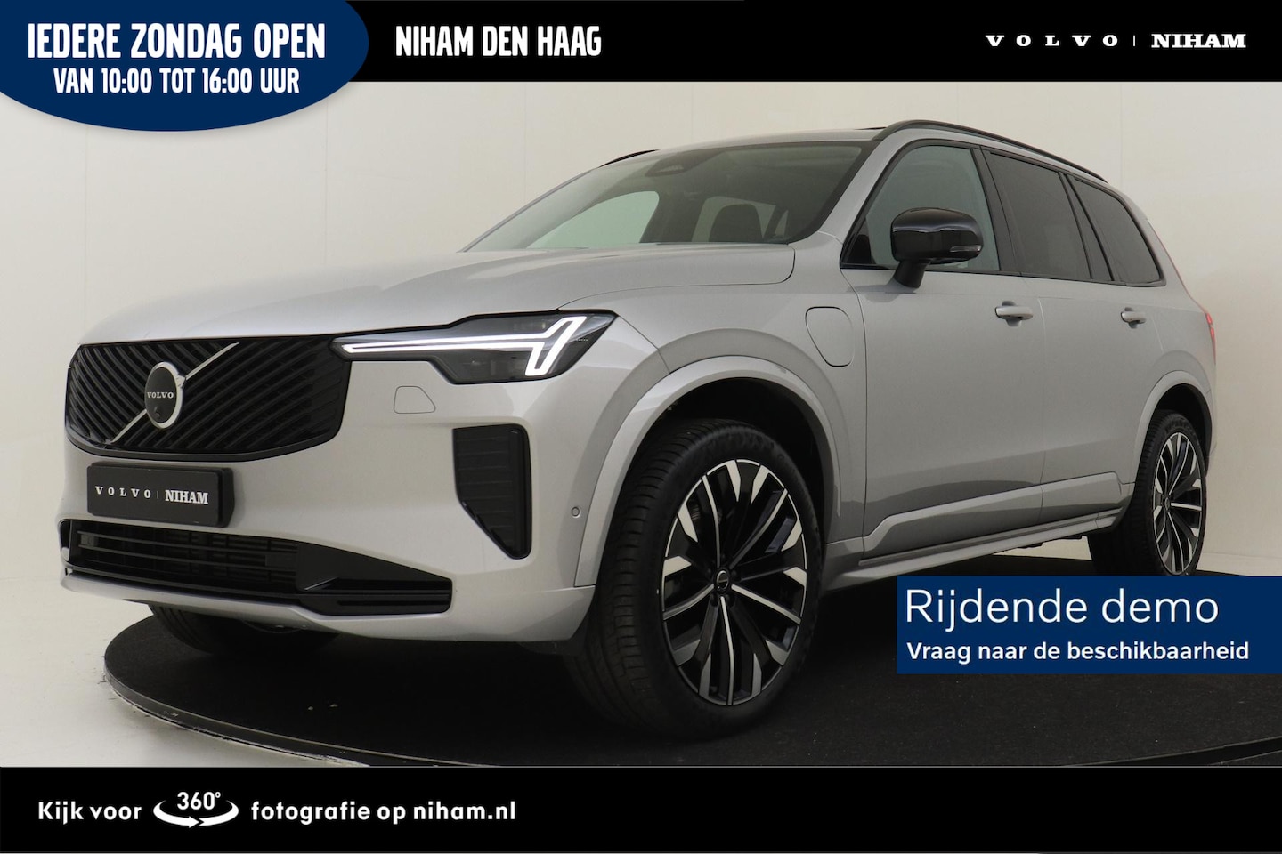 Volvo XC90 - II T8 PLUG-IN HYBRID AWD PLUS DARK -PANO.DAK|HARMAN/KARDON|360°CAM|ADAP.LED|POWER-SEATS|PR - AutoWereld.nl