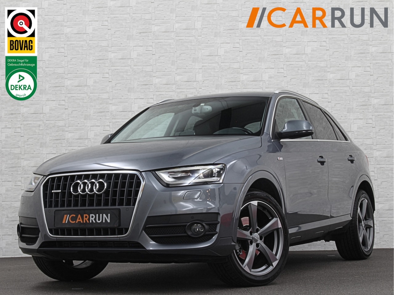 Audi Q3 - 2.0 TFSI Quattro 211PK Sport | Leder | Trekhaak | Audi-Sound | Xenon | Navigatie | Climate - AutoWereld.nl