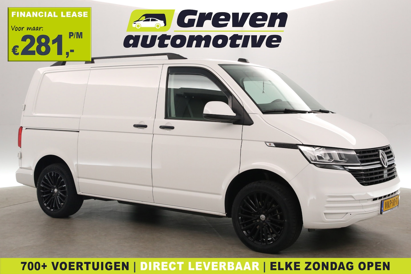 Volkswagen Transporter - 2.0 TDI 150PK L1H1 | Airco | Cruise | Carplay | 3 Zits | Parkeersens. | Trekhaak - AutoWereld.nl