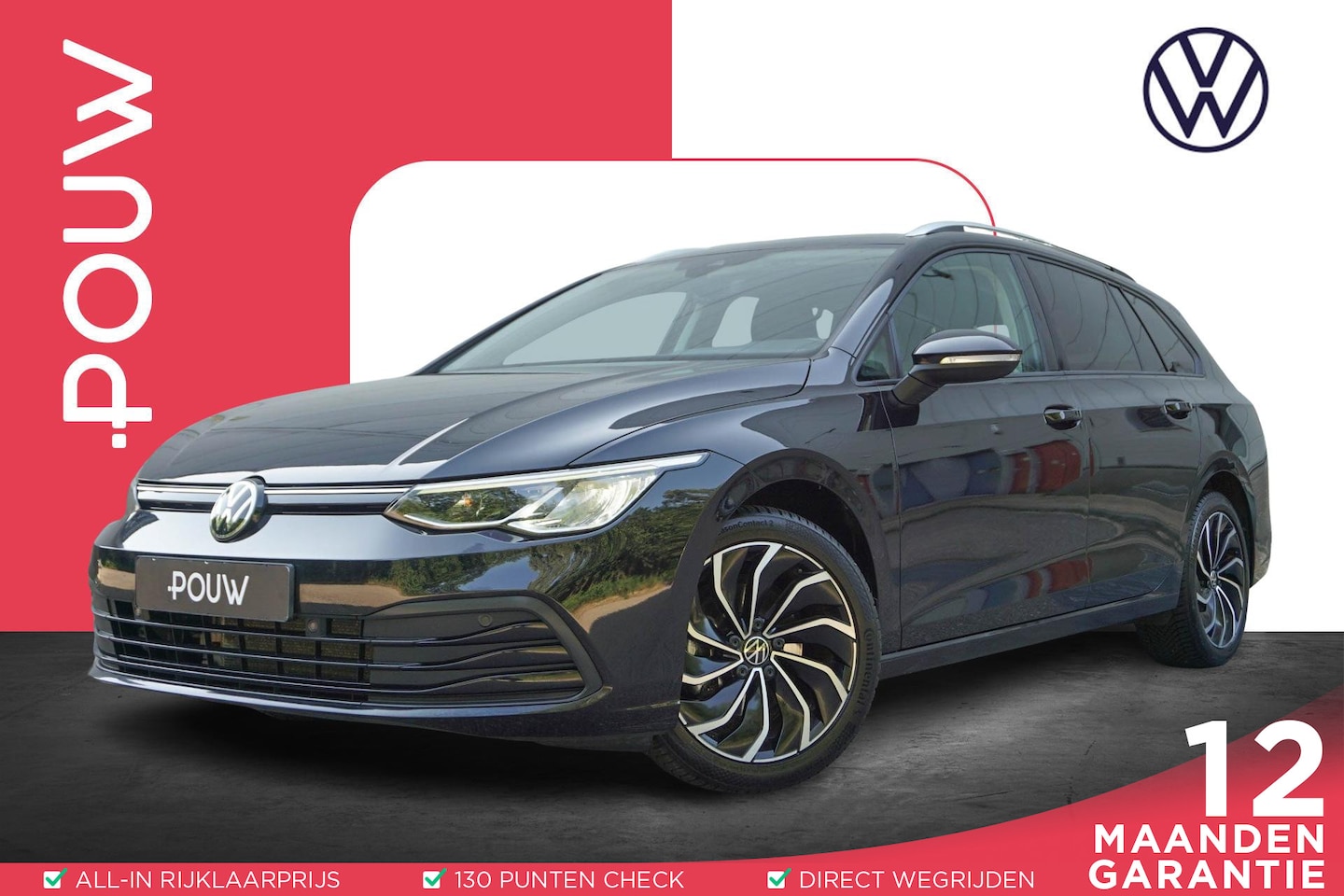 Volkswagen Golf Variant - 1.0 TSI 110pk Life | Achteruitrijcamera | Navigatie | Elektrische Bestuurderstoel - AutoWereld.nl