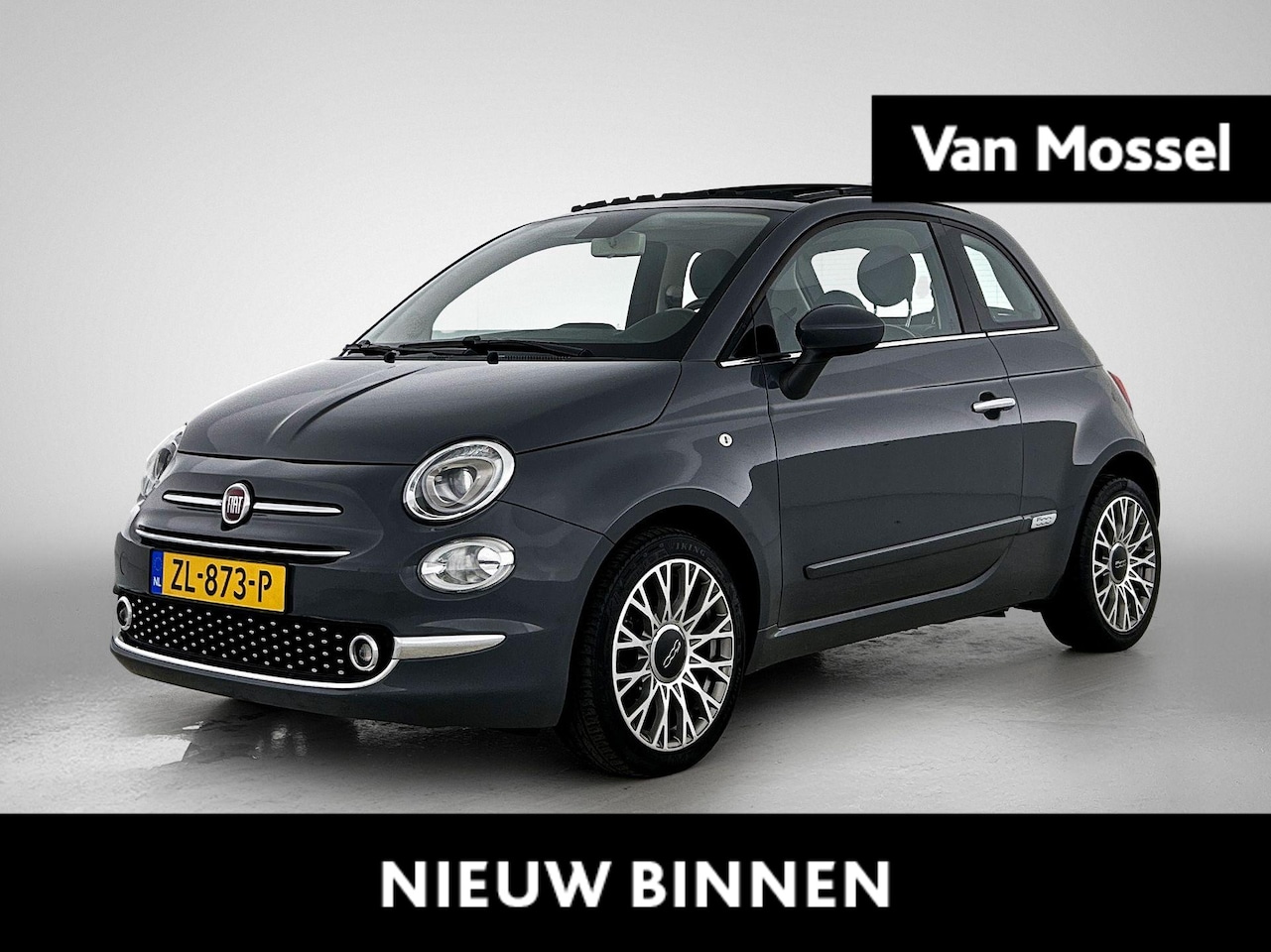 Fiat 500 - 1.2 Lounge | Airconditioning | Panoramadak | Bluetooth | Lichtmetalen Velgen | - AutoWereld.nl