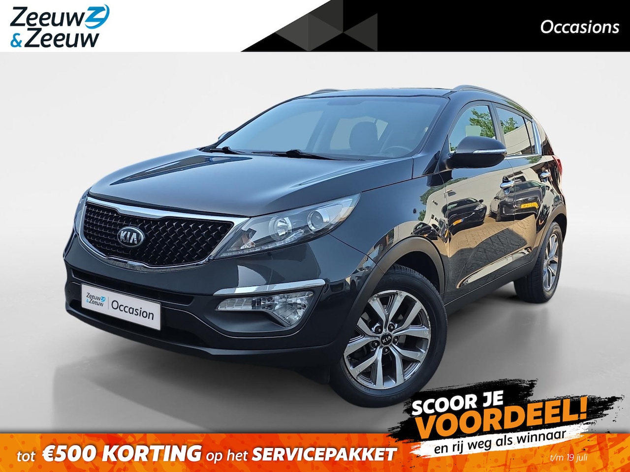 Kia Sportage - 1.6 GDI X-treme DynamicLine | Trekhaak | Achteruitrijcamera | Lederen bekleding | Navigati - AutoWereld.nl