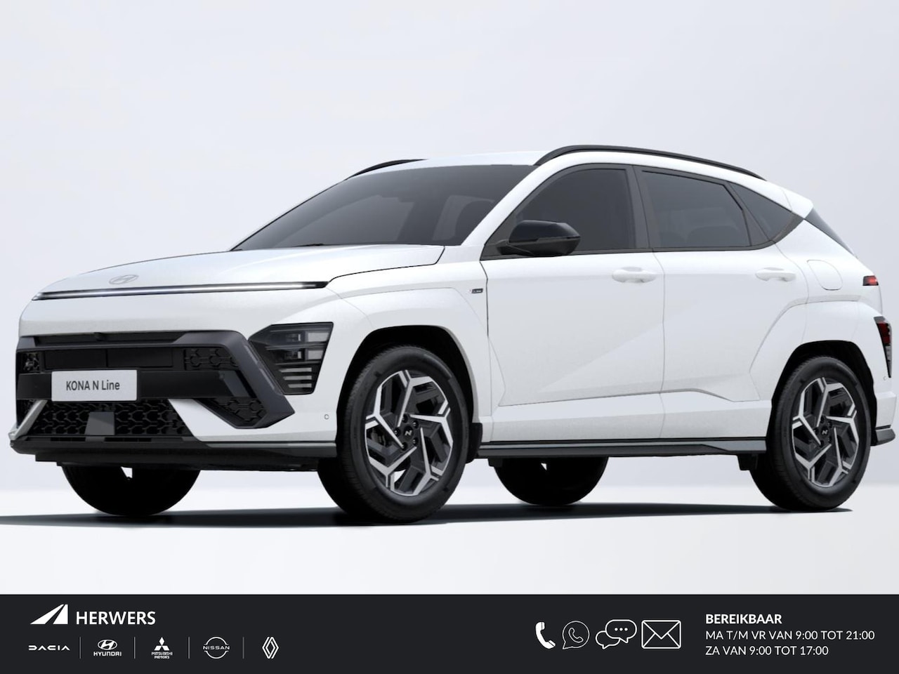 Hyundai Kona - 1.6 GDI HEV N Line / €4500,- Voordeel / Uit Voorraad Leverbaar / Navigatie / Climate Contr - AutoWereld.nl
