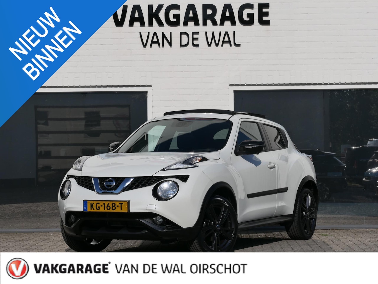 Nissan Juke - 1.2 DIG-T S/S Tekna | Panoramadak | 360°-camera | Leder | Trekhaak | Stoelverwarming | 18" - AutoWereld.nl