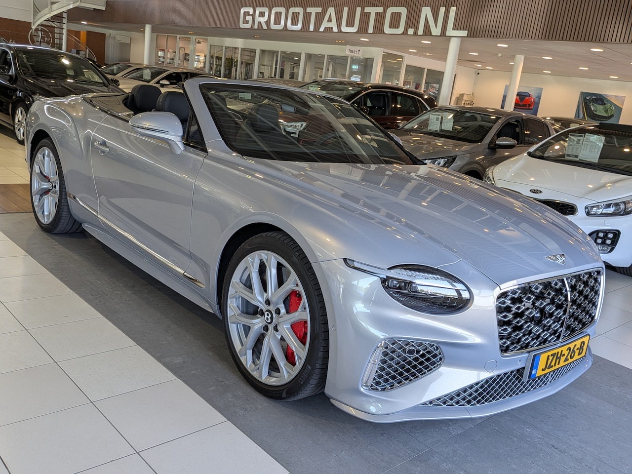 Bentley Continental GTC - 4.0 V8 Hybrid Mulliner First 1 Edition - AutoWereld.nl