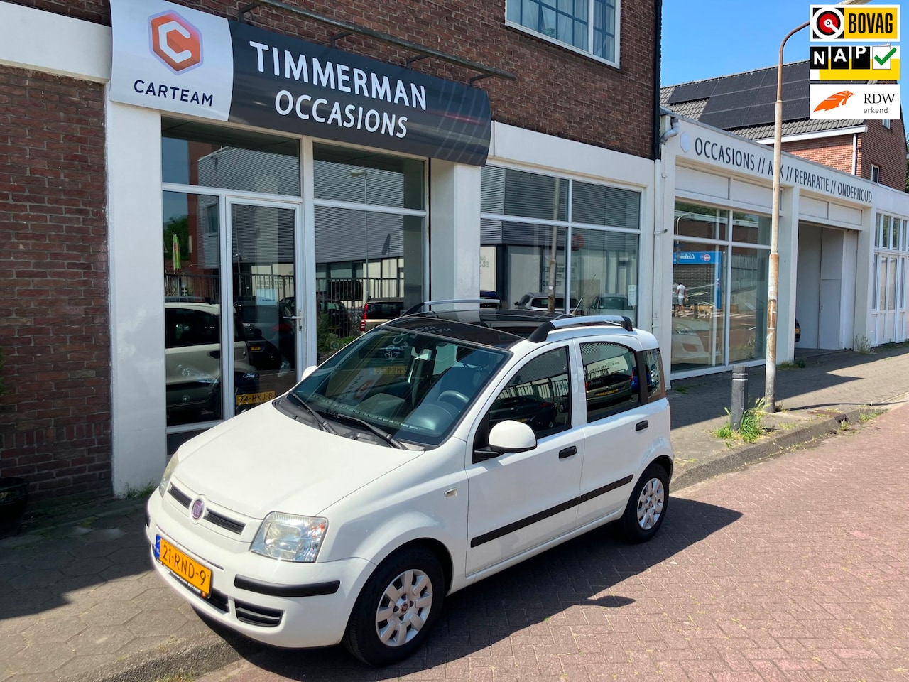 Fiat Panda - 1.2 Edizione Cool|Panorama|Airco|PDC - AutoWereld.nl