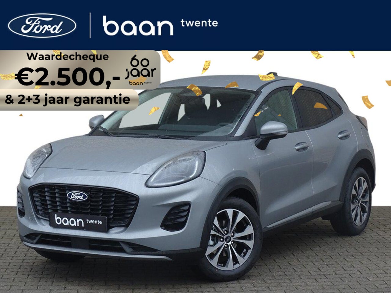Ford Puma - 1.0 Hybrid Titanium | Winter Pack | Camera | Solar Silver | - AutoWereld.nl