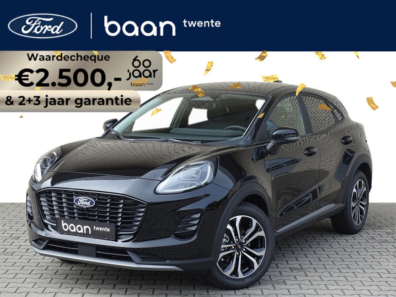 Ford Puma - 1.0 Turbo 125pk Mild Hybride Titanium Automaat | Comfortpack | Winterpack | Camera | Agate - AutoWereld.nl