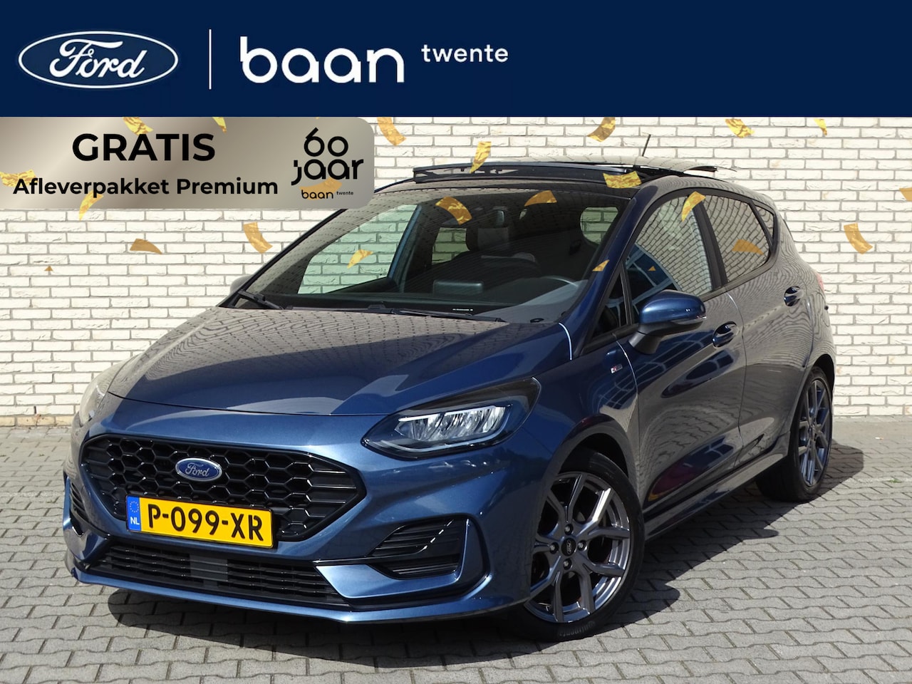 Ford Fiesta - 1.0 EcoBoost Hybrid ST-Line X | Panoramadak | Camera | Adaptieve Cruise | Keyless | Eerste - AutoWereld.nl