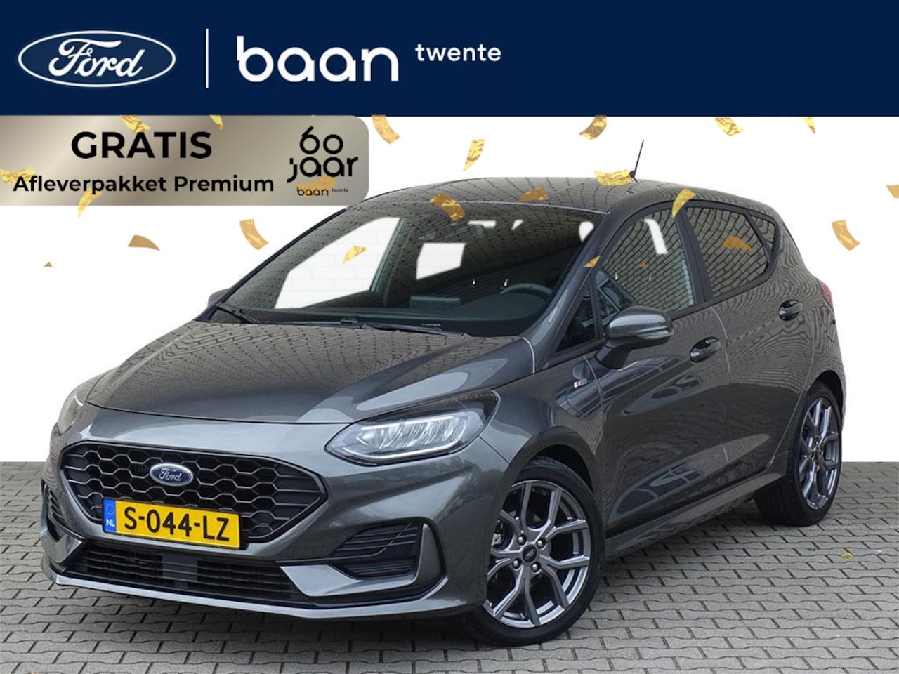 Ford Fiesta - 1.0 Turbo 125pk Mild Hybride ST-Line X Automaat | keyless | camera | winterpack | navi | f - AutoWereld.nl