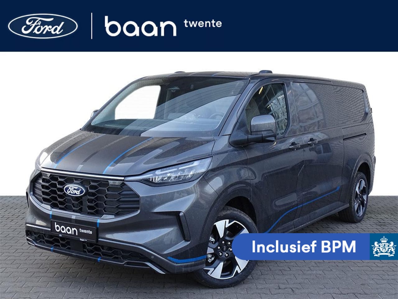 Ford Transit Custom - 320 L2H1 2.0 TDCI 170pk Sport Automaat | 360 Camera | Adaptieve Cruise. | Half Leder | Weg - AutoWereld.nl