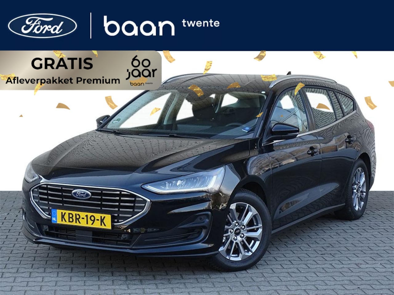 Ford Focus Wagon - 1.0 Turbo 155pk Mild Hybride Titanium Automaat | AGR stoel | Winter Pack | Full LED | Came - AutoWereld.nl