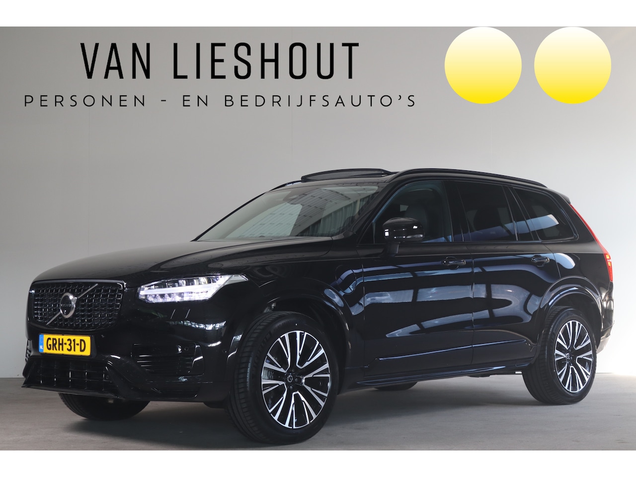 Volvo XC90 - 2.0 T8 Plug-in hybrid AWD Ultra Dark - NL- Auto!! Bowers & Wilkins I Pano I Elek Trekhaak - AutoWereld.nl