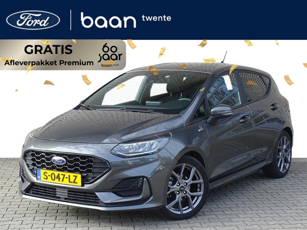 Ford Fiesta - 1.0 Turbo 125pk Mild Hybride ST-Line X Automaat | keyless | camera | winterpack | navi | f - AutoWereld.nl