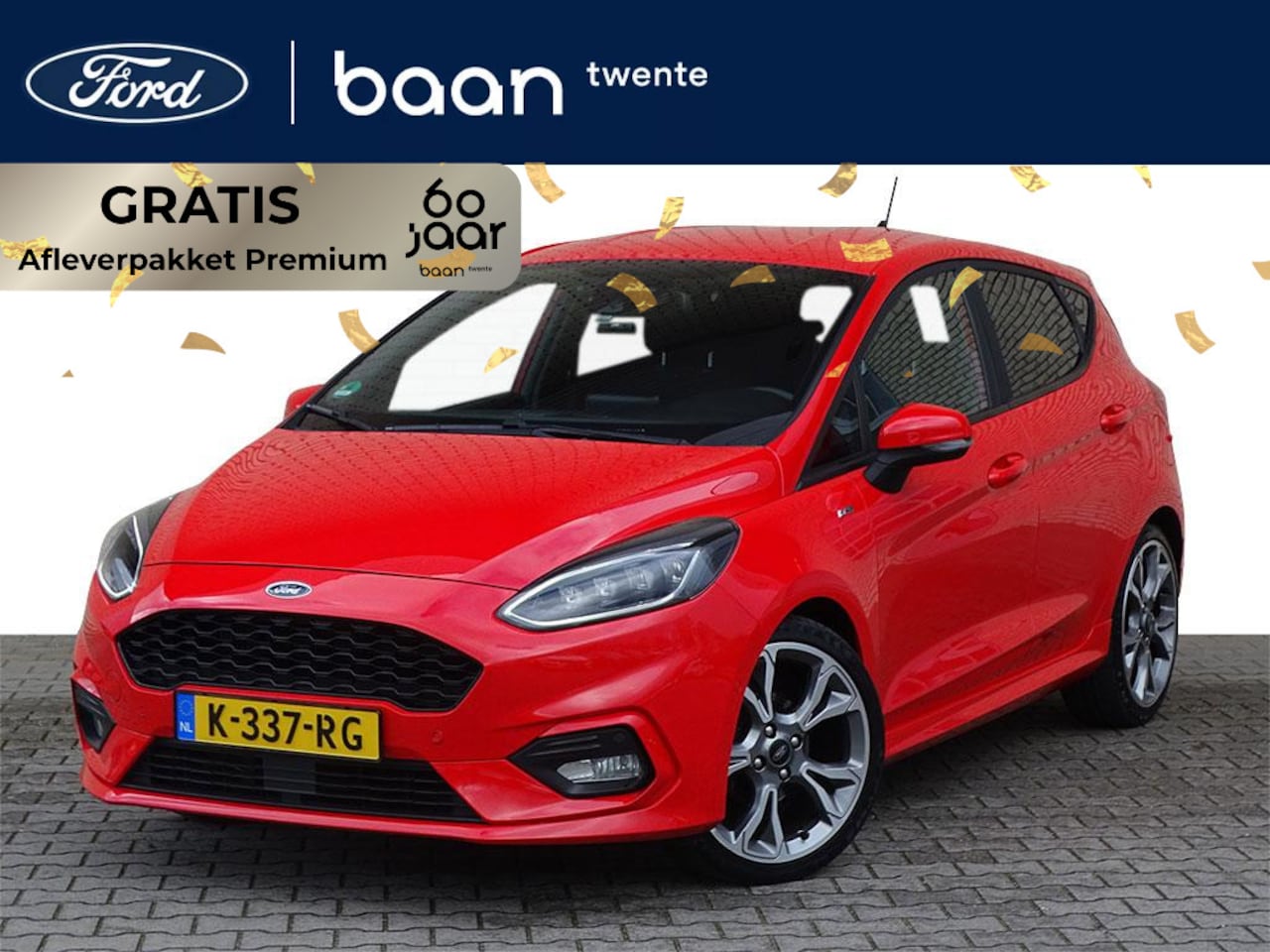 Ford Fiesta - 1.0 Turbo 125pk ST-Line X | Adaptieve Cruise | Winterpack | Blis | Full Led Koplampen | 18 - AutoWereld.nl