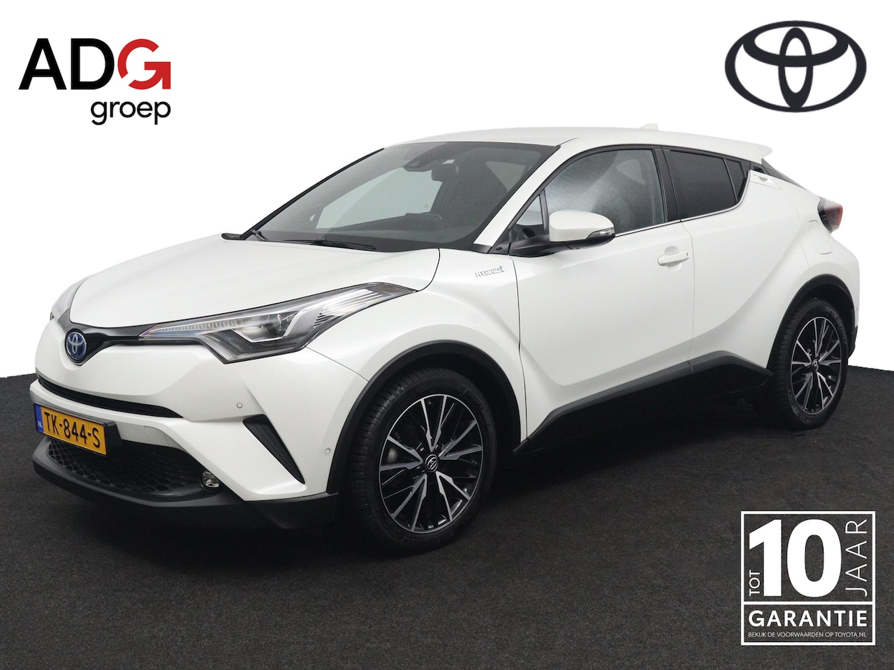 Toyota C-HR - 1.8 Hybrid Executive Stuurverwarming | LED koplampen | metaalkleur parelmoer | Origineel N - AutoWereld.nl