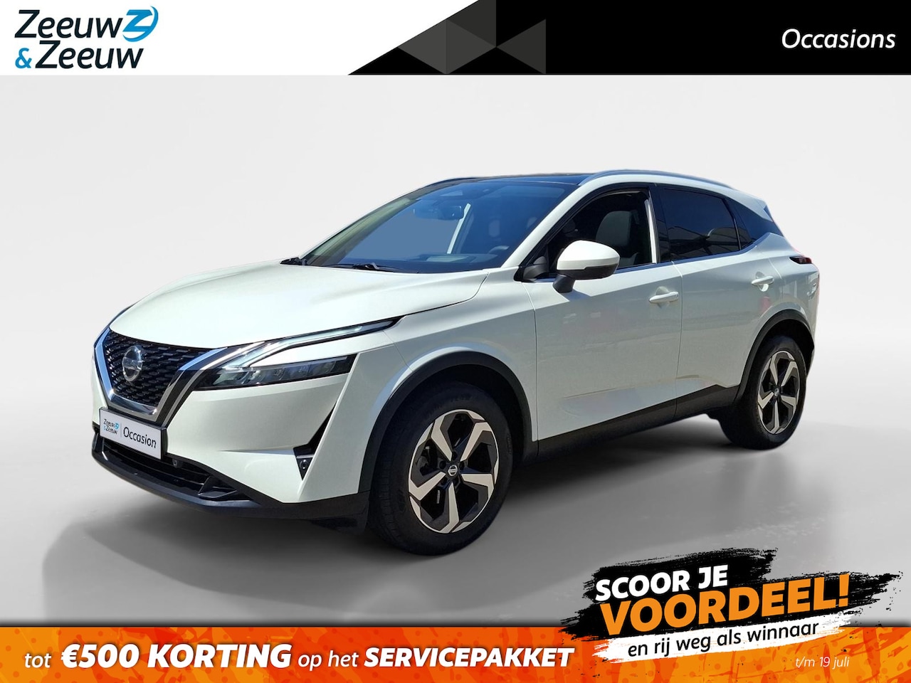 Nissan Qashqai - 1.3 MHEV Premiere Edition | Pano dak | Rondom camera | Navigatie | Nette auto | Climate | - AutoWereld.nl