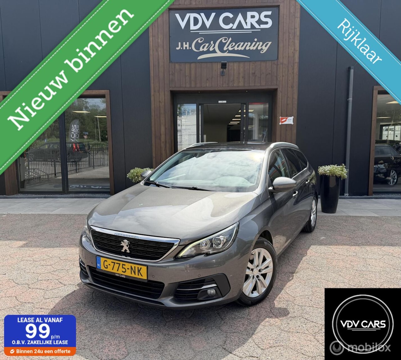 Peugeot 308 SW - 1.2 BL EXE Clima Pano Carplay Trekhaak - AutoWereld.nl