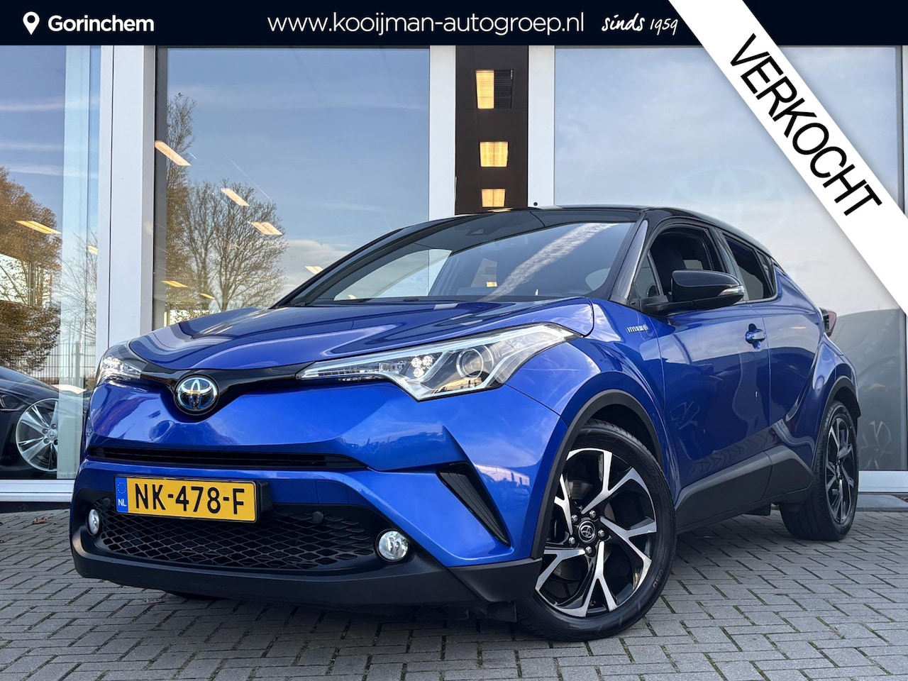 Toyota C-HR - 1.8 Hybrid Bi-Tone | Navigatie | Stoelverwarming | Trekhaak | Adaptive Cruise Control | Ca - AutoWereld.nl