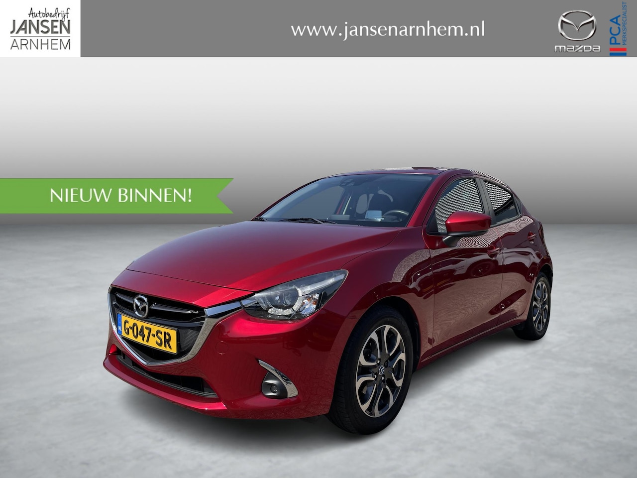 Mazda 2 - 1.5 Skyactiv-G GT-M 1.5 Skyactiv-G GT-M , 16 Inch LMV, HUD, Navi, Climate Control, stoelverwarming, Camera, Cr - AutoWereld.nl