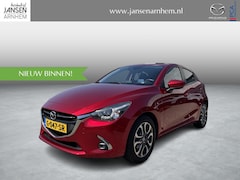 Mazda 2 - 2 1.5 Skyactiv-G GT-M , Trekhaak, 16 Inch LMV, HUD, Navi, Climate Control, Stoelverwarming