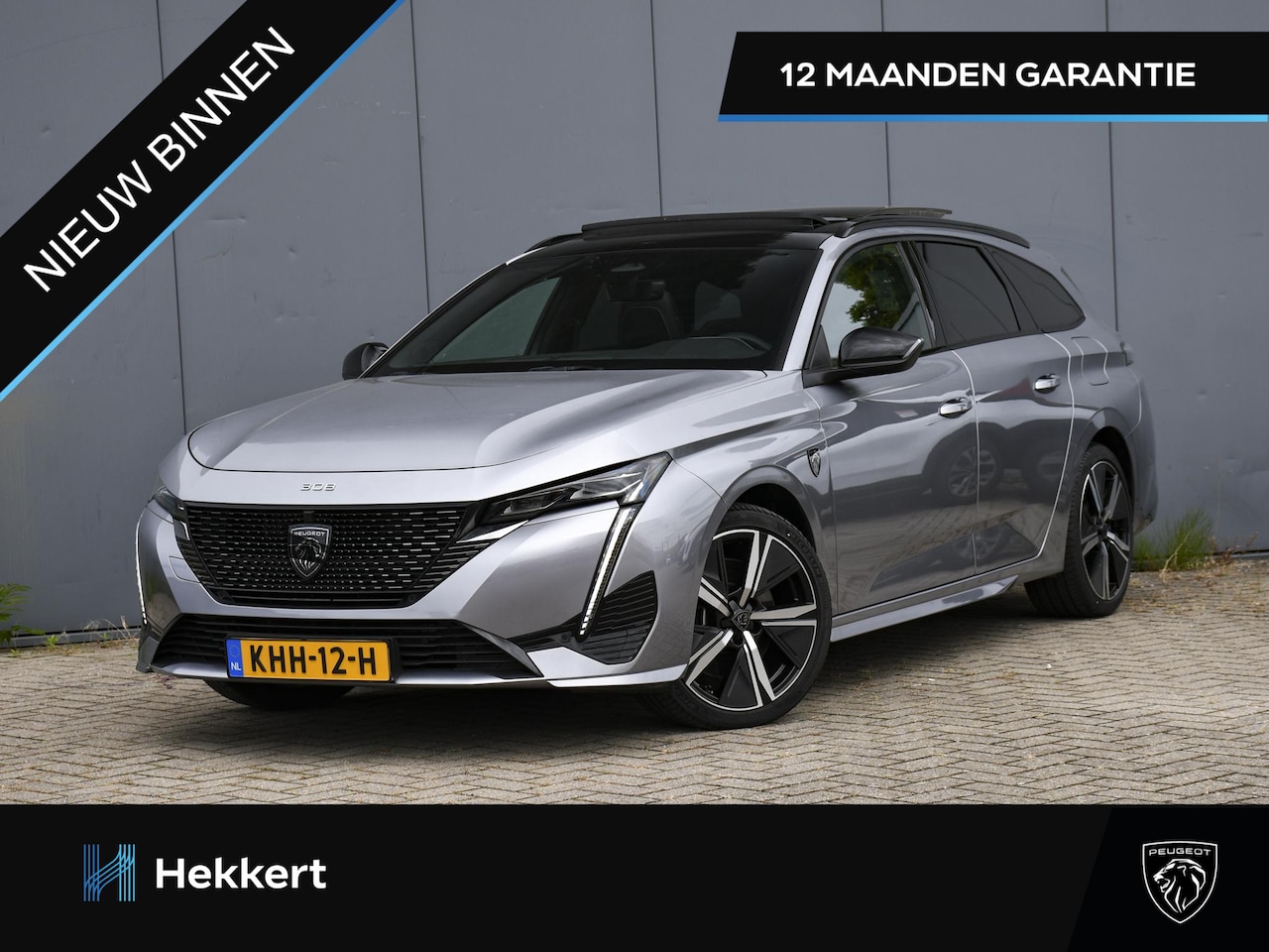 Peugeot 308 SW - GT 1.6 Plug-in Hybrid 225pk Automaat PANO | 18''LM | ADAPT. CC | DODE HOEK | STANDKACHEL | - AutoWereld.nl