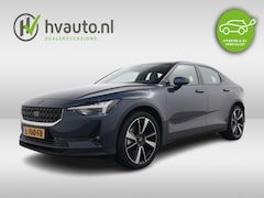 Polestar 2 - 2 LR DUAL MOTOR 408PK PILOT PLUS 78KWH SOH 93% | Nappa Leder | Stoelventilatie | 20 inch |