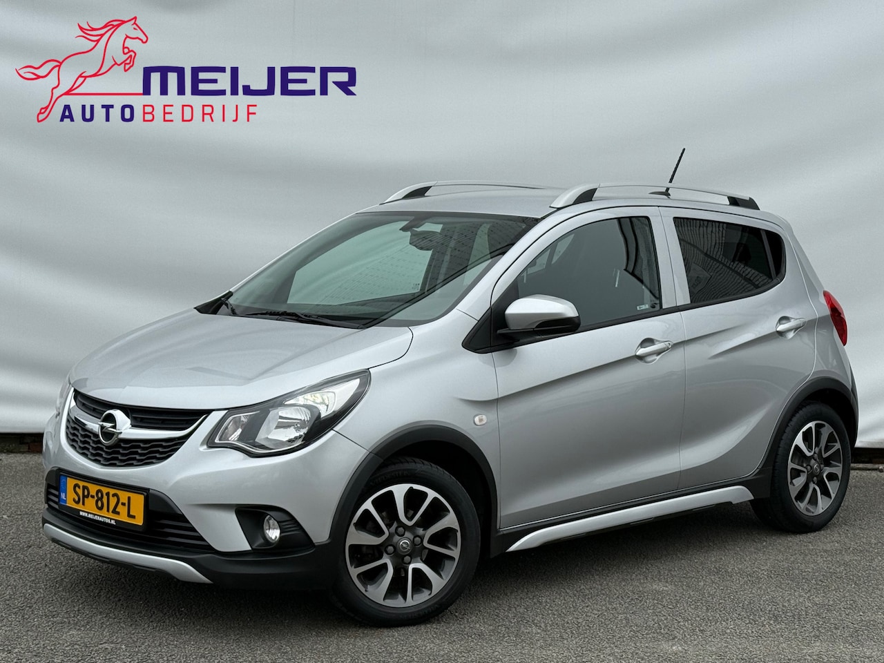 Opel Karl - 1.0 Rocks Online Edition LED | Dakrails | Sportvelgen | Cruise | Parkeersensoren | Airco ! - AutoWereld.nl