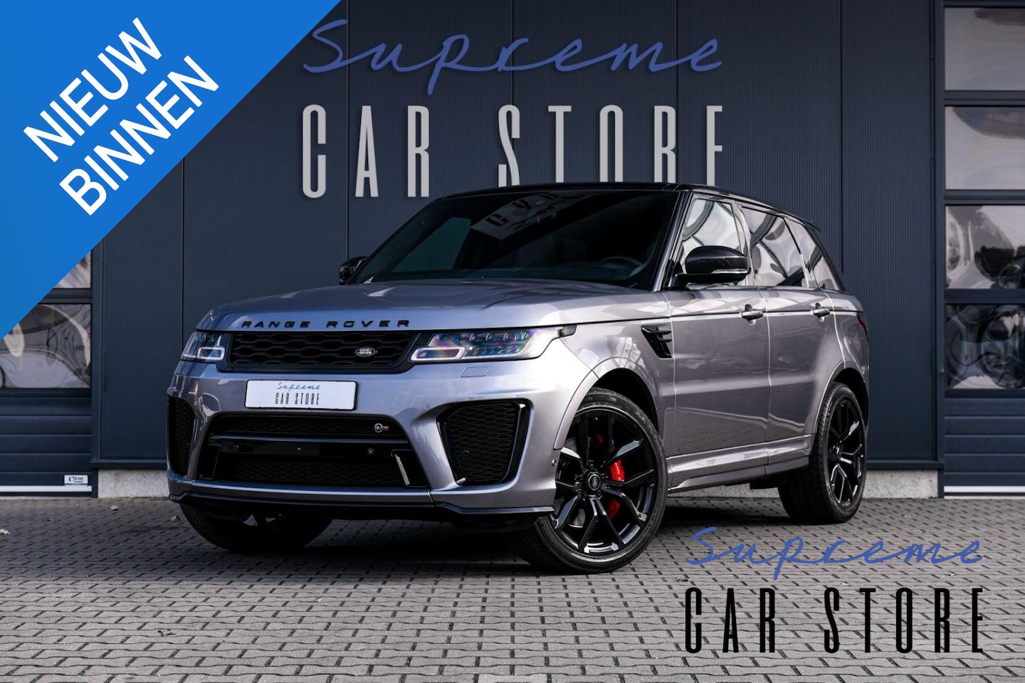 Land Rover Range Rover Sport - 5.0 V8 SC SVR | LRA Garantie | Nieuwe Banden | Meridian | Panoramadak | Dealer Onderhouden - AutoWereld.nl