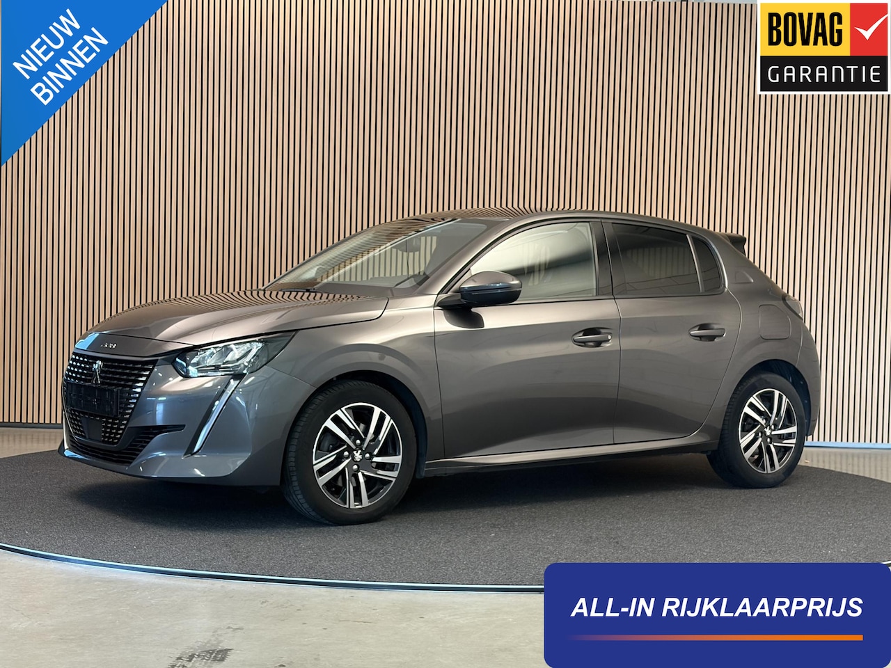 Peugeot 208 - 1.2 PureTech 100PK Aut. Allure Pack | Groot navi | adapt. Cruise | I-Cockpit | Incl. garan - AutoWereld.nl