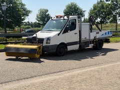 Volkswagen Crafter - 2.5TDI Openlaadbak Airco Cruisecontrol HIAB 013T + Veeg Machine / Borstel MARGE