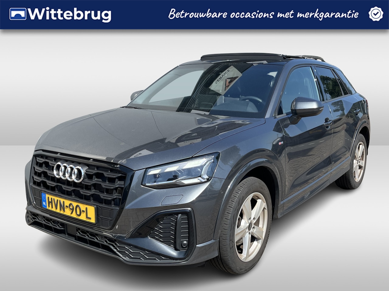 Audi Q2 - 35 TFSI S-Line / AUTOMAAT/ GARANTIE TM 07-2029/ PANO/ 2X S-LINE/ ACC/ PARK.SENSOREN V+A/ C - AutoWereld.nl