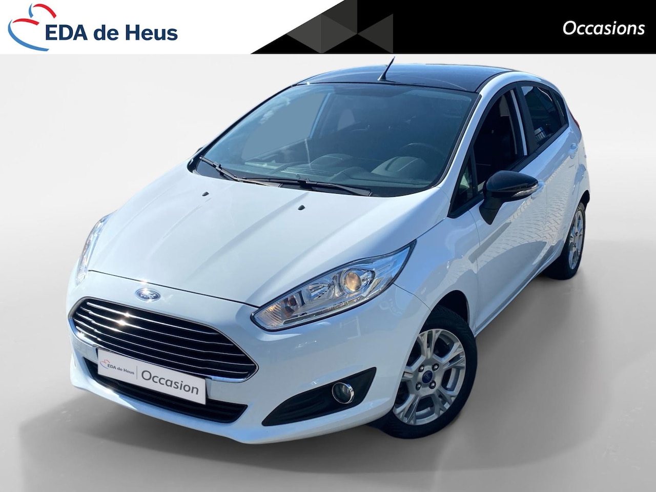 Ford Fiesta - 5-deurs 1.0 White Edition airco | navigatie | mistlampen | lichtmetalen velgen | etc. - AutoWereld.nl