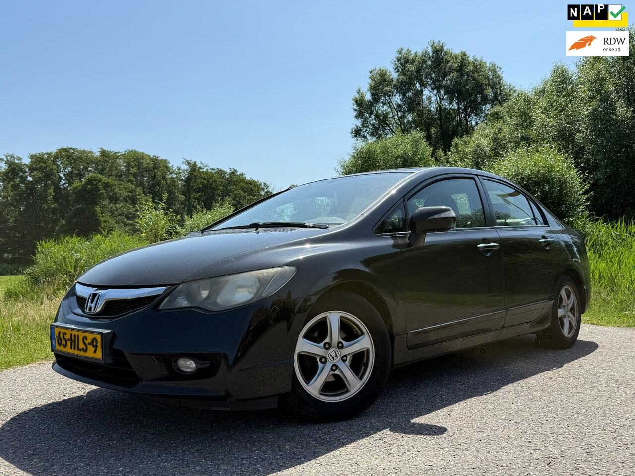 Honda Civic - 1.3 Hybrid Automaat | Clima | Stoelverwarming | APK t/m 4-12-2026 | - AutoWereld.nl