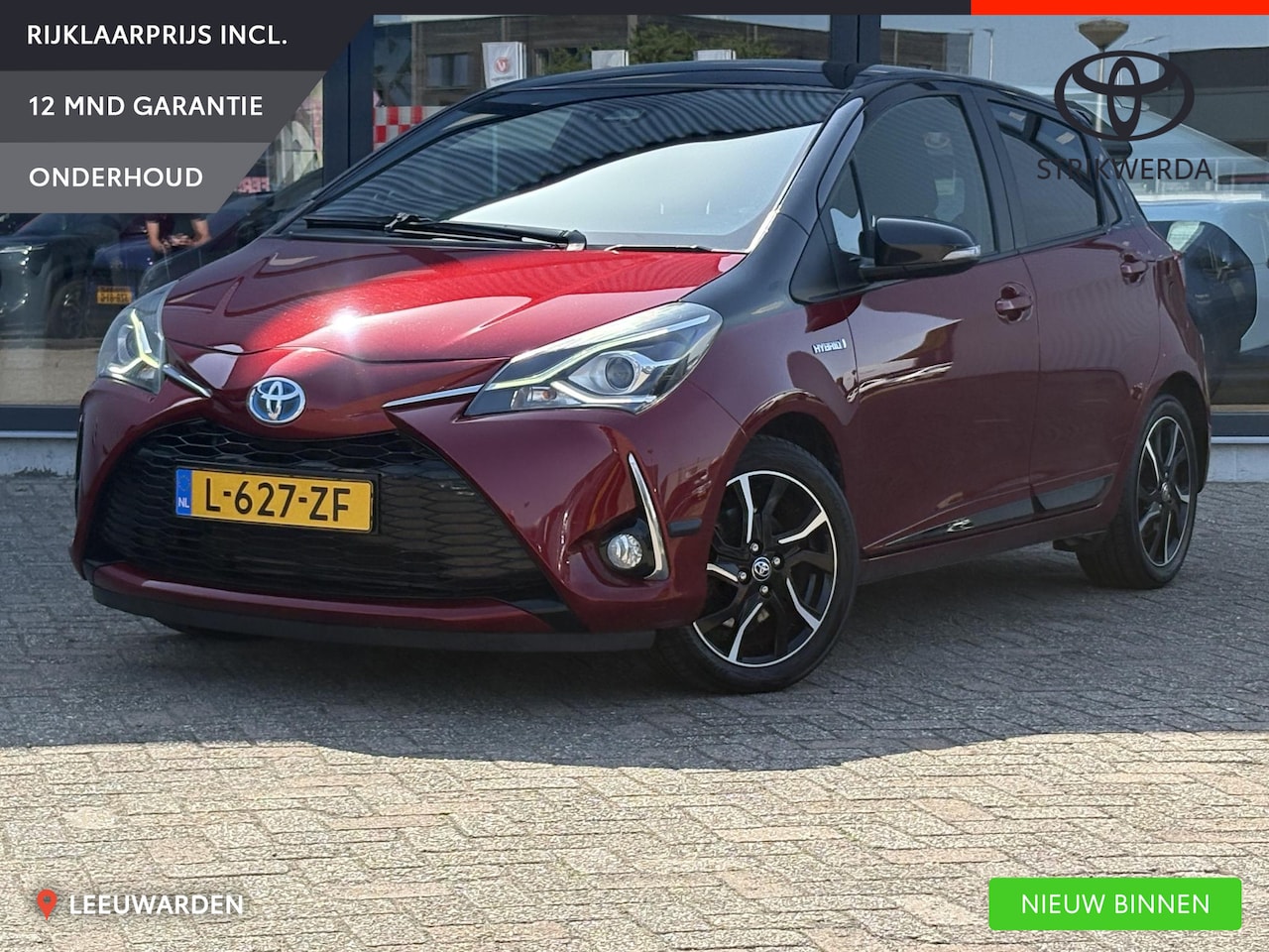 Toyota Yaris - 1.5 Hybrid Bi-Tone Plus Trekhaak - AutoWereld.nl