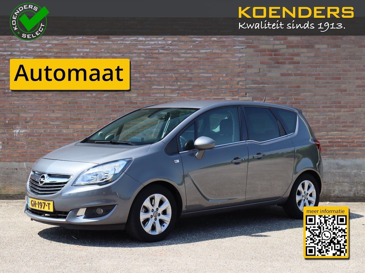 Opel Meriva - 1.4 Turbo 140pk Aut. Cosmo / Lage KM stand - AutoWereld.nl
