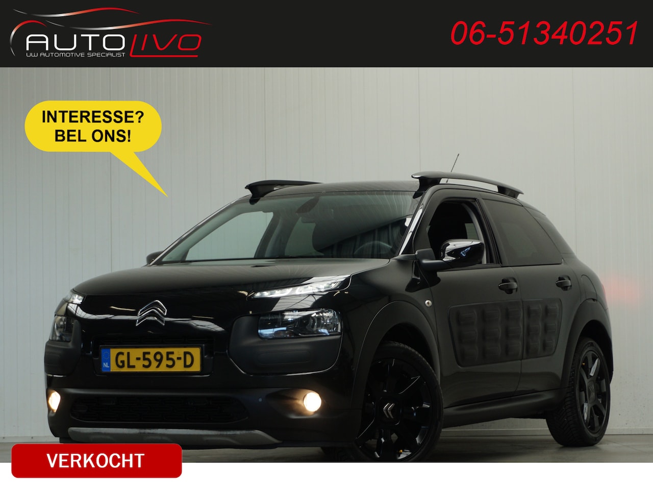 Citroën C4 Cactus - 1.6 BlueHDi Business Plus PANO LEER CLIMA CAMERA TREKHAAK etc. - AutoWereld.nl