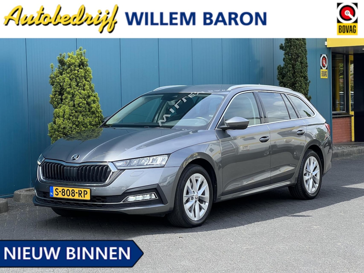 Skoda Octavia Combi - 1.0 TSI Business Edition Plus CARPLAY | ADAPT.CRUISE | STOELVERW | ELEK.A.KLEP | DIGI.DASH - AutoWereld.nl