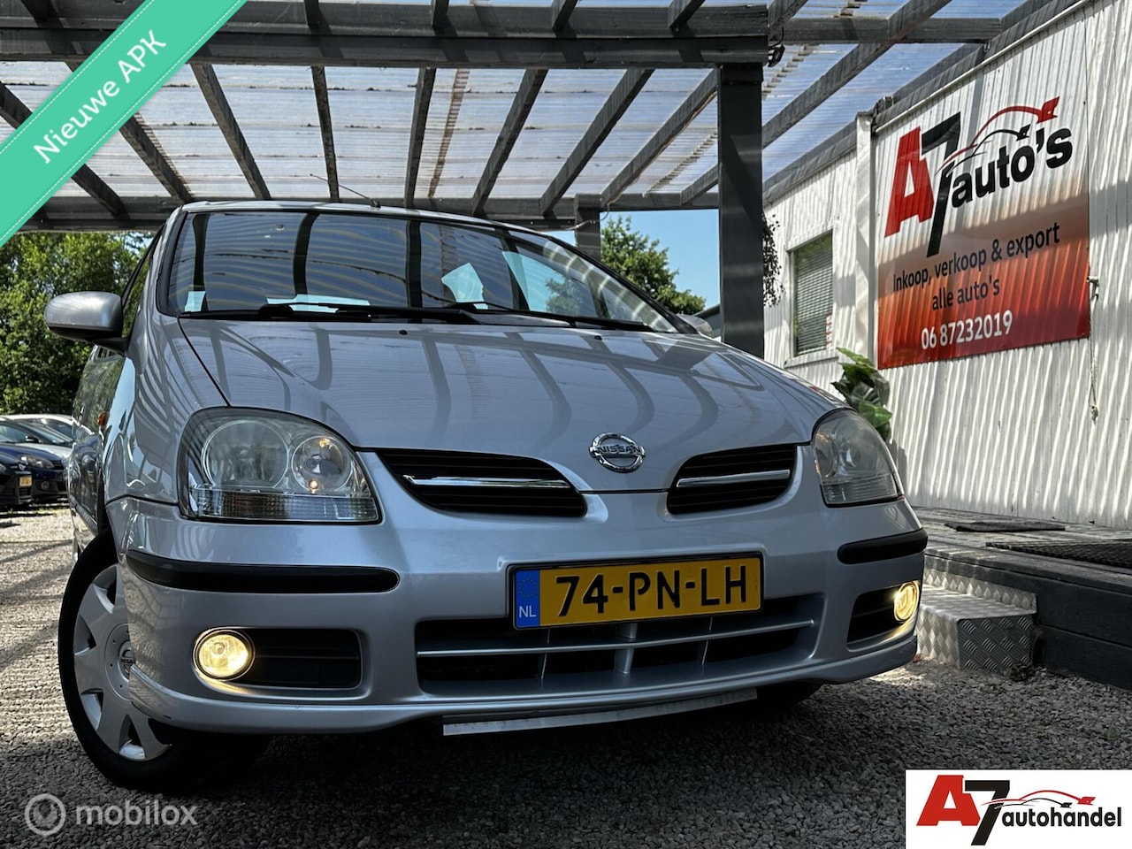 Nissan Almera Tino - 1.8 Acenta Nieuwe APK//Airco - AutoWereld.nl