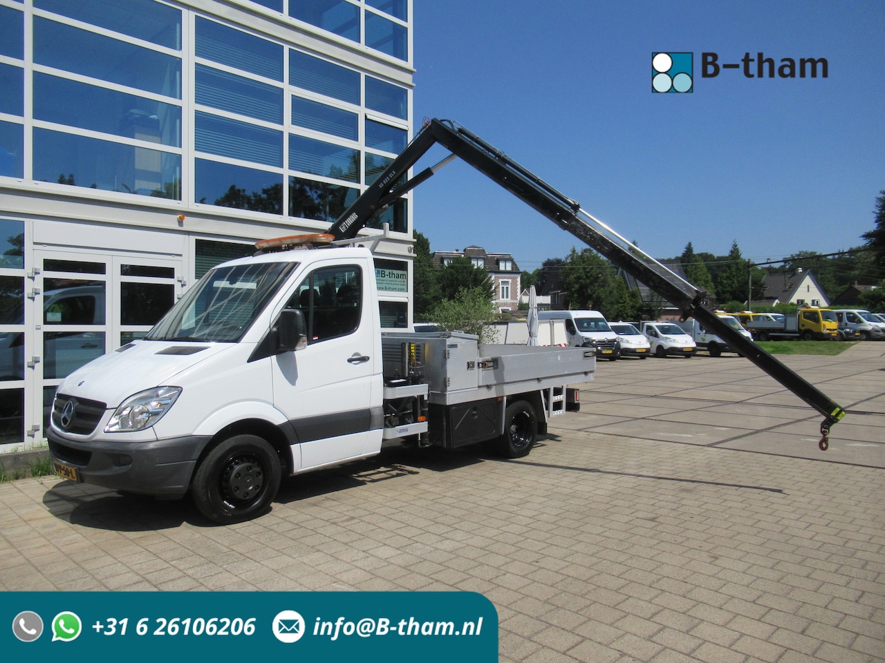 Mercedes-Benz Sprinter - 513 2.2 CDI 366 + HIAB 022 Kraan - AutoWereld.nl