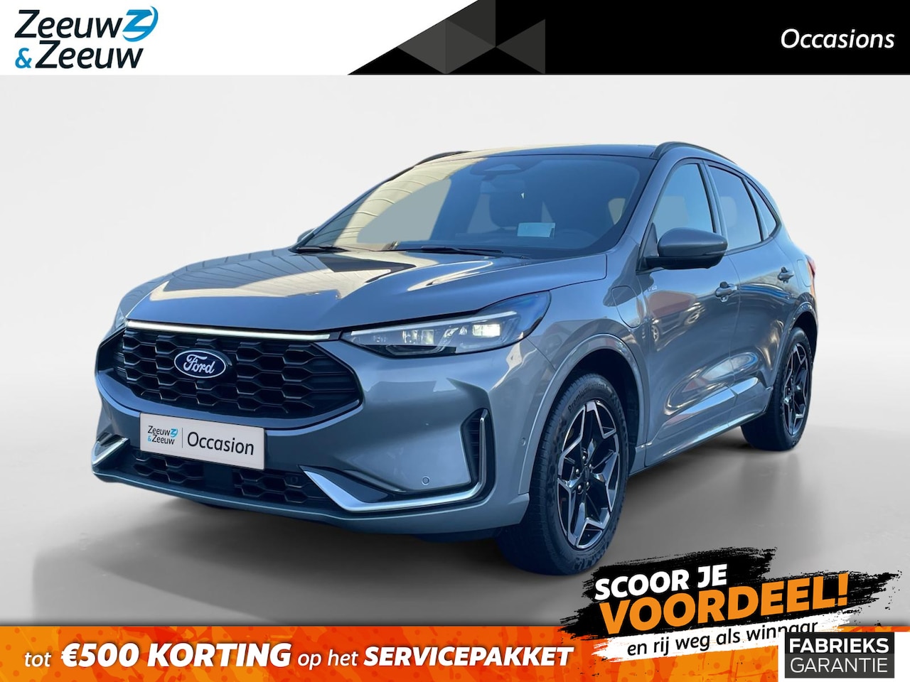 Ford Kuga - 2.5 PHEV ST-Line X 243pk automaat | NL auto | Winterpack | Technology pack | Kantel / schu - AutoWereld.nl