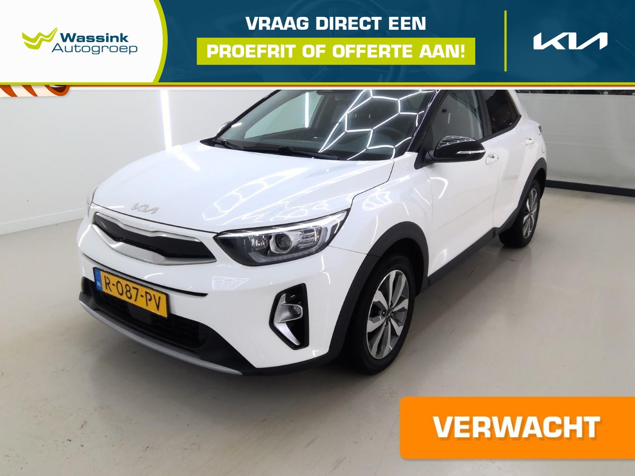 Kia Stonic - 1.0 T-GDi 100pk DynamicPlusLine | Cruise Control | Camera | Climate Control | Navigatie | - AutoWereld.nl