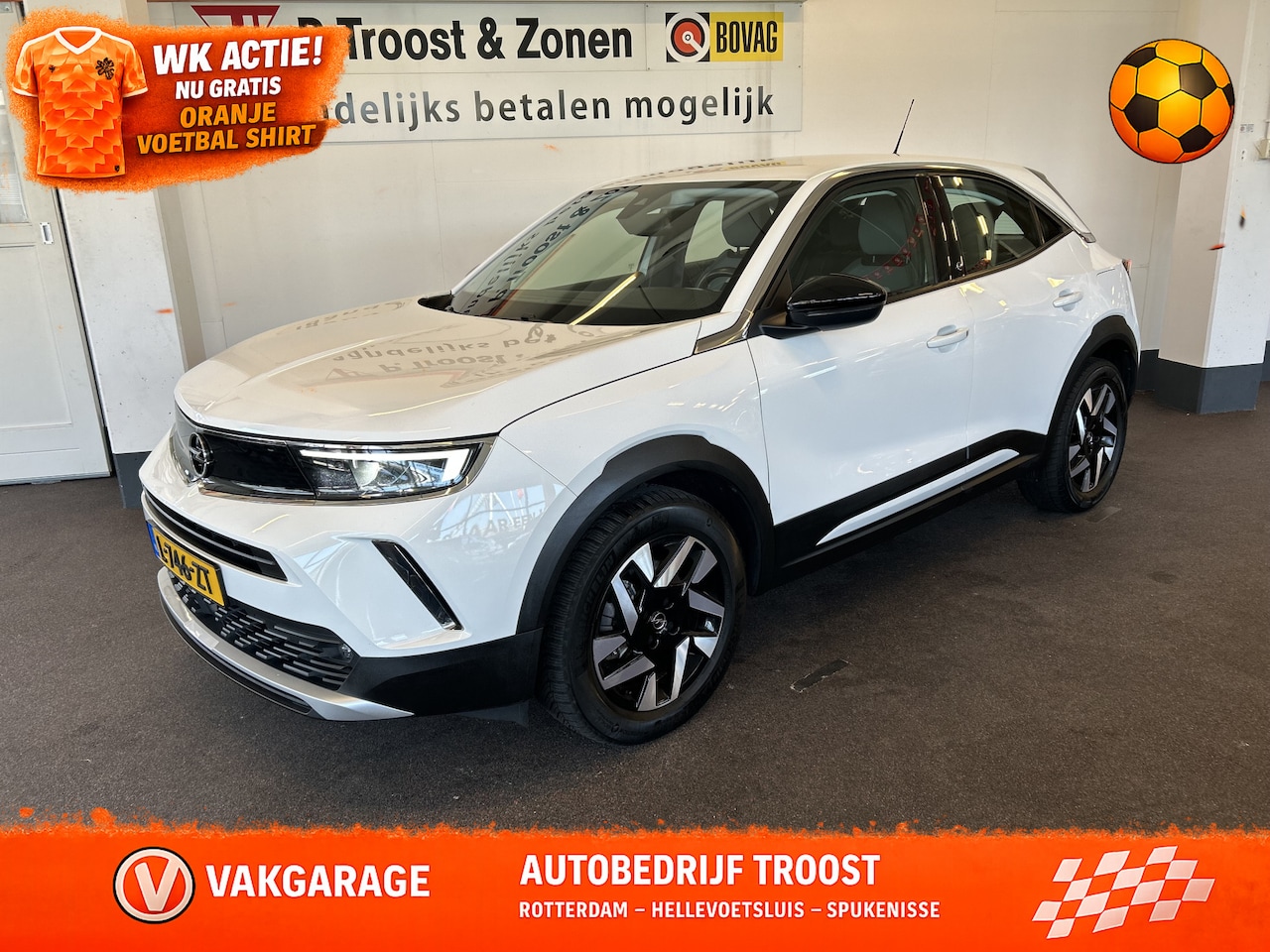 Opel Mokka-e - Elegance 50-kWh 11kw bl. Vol Elektrisch | Cruise control | Climate control | Stoel+Stuurve - AutoWereld.nl
