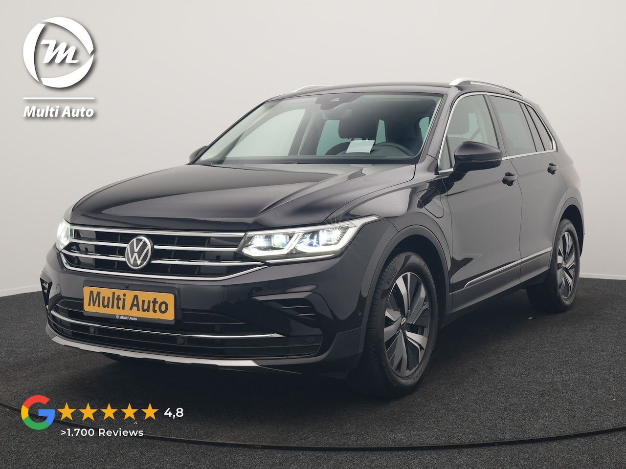 Volkswagen Tiguan - 1.4 TSI eHybrid Elegance PHEV SOH 96.9% 245pk Dealer O.H | Adaptive Cruise | 360 Camera | - AutoWereld.nl