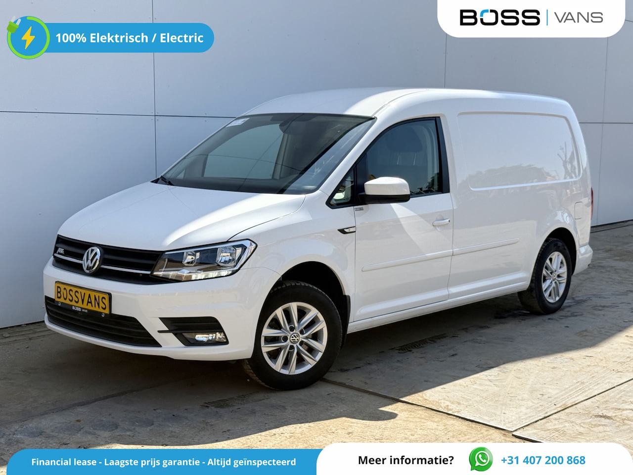 Volkswagen Caddy Maxi - e-Caddy 113PK Elektrisch Caddy ABT Maxi 37,3kWh 159km WLTP L2H1 Trekhaak Airco Carplay Sto - AutoWereld.nl