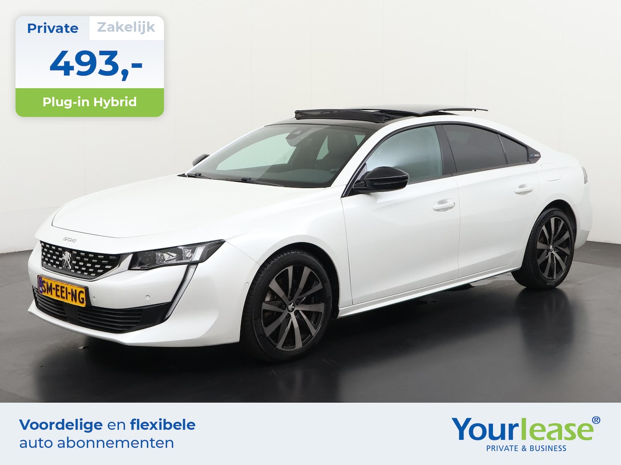 Peugeot 508 - 1.6 Plug-in HYbrid GT Line | All-in 493,- Private Lease | Direct uit voorraad - AutoWereld.nl