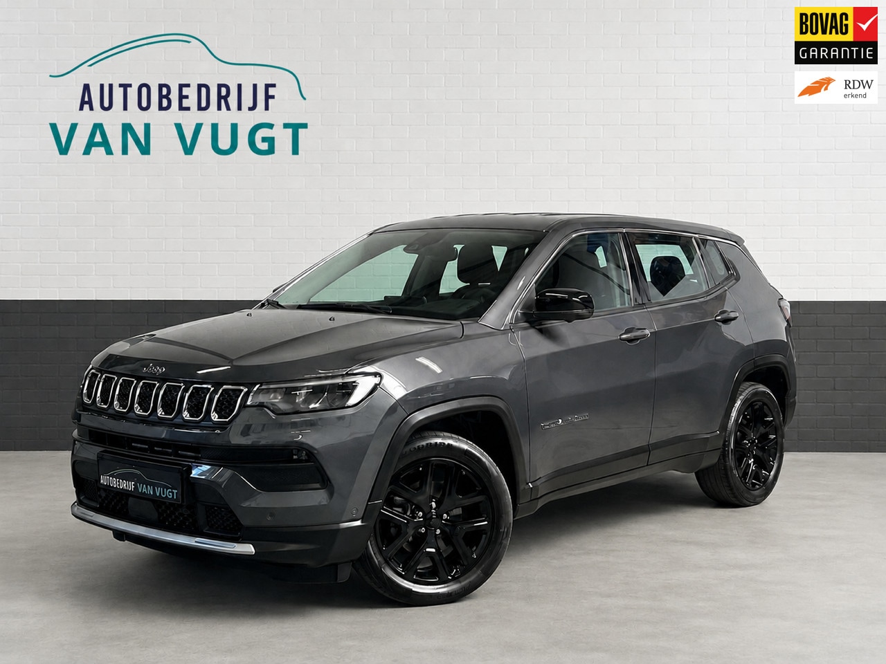 Jeep Compass - 1.5T e-Hybrid. 360 camera, Apple Android, pdc - AutoWereld.nl