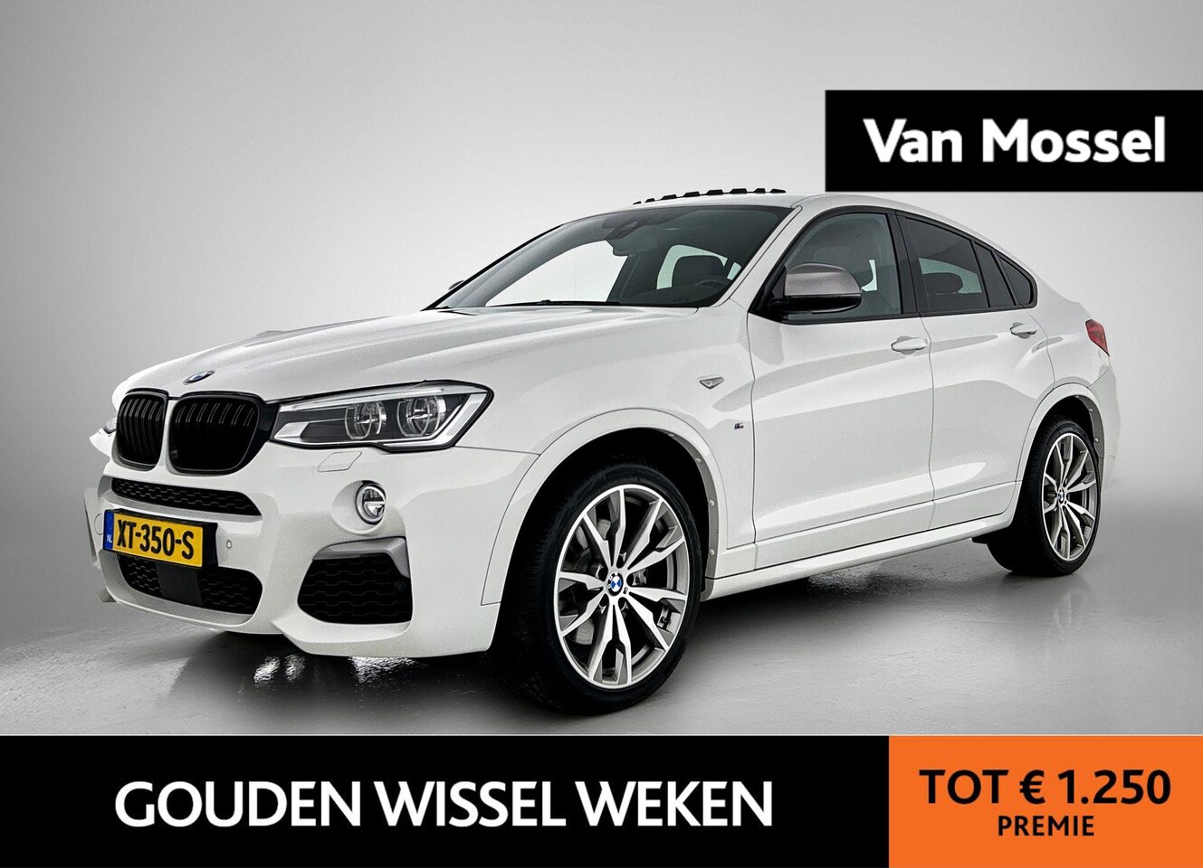 BMW X4 - M40i High Executive | 360 PK | SCHUIFDAK | LEDER | HARMAN-KARDON AUDIO | ELEKTRISCHE BESTU - AutoWereld.nl
