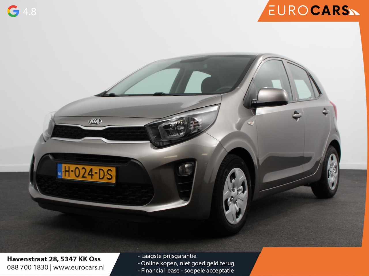 Kia Picanto - 1.0 MPi ComfortPlusLine Navigatie Apple Carplay/Android Auto Airco Camera Electrische rame - AutoWereld.nl