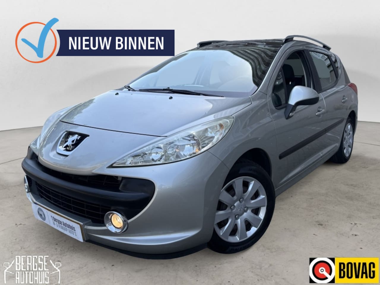 Peugeot 207 SW - 1.4 VTi XS Airco Elek. Ramen Pano Trekhaak Nap - AutoWereld.nl